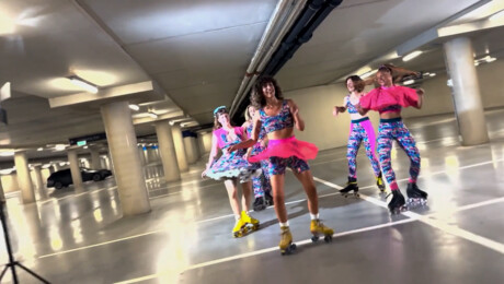 Wat is rolschaatsdansen?